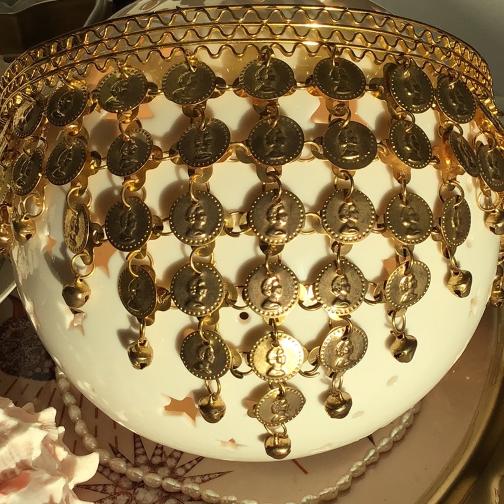 Headband medallions & tiny bells NWOT